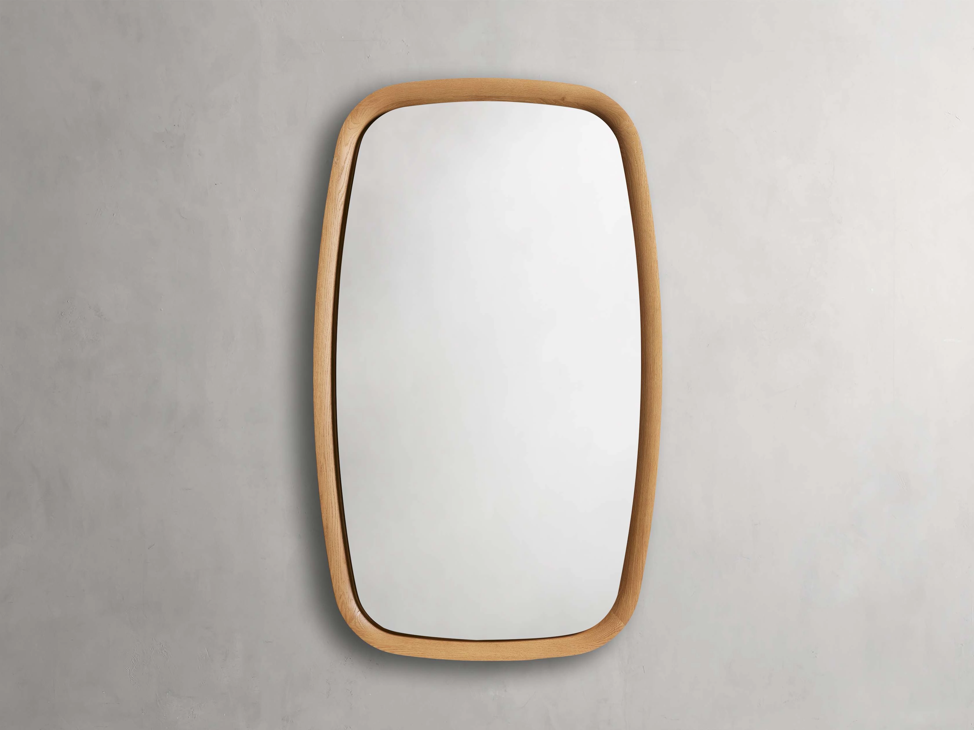 Diega Oak Wall Mirrornordic style wall decor