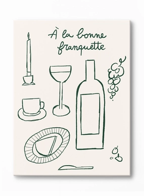 Dig In!, Canvasindoor decorative canvas print