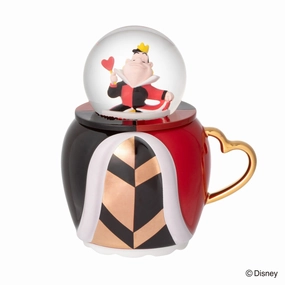Disney Villains Night Mug & Snow Globe Queen of Heartsglass cups ,personalized mugs 