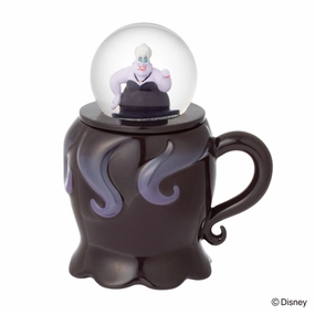 Disney Villains Night Mug & Snow Globe Ursulaglass cups ,personalized mugs 