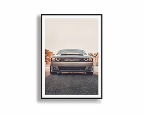 Dodge Challengermodern abstract painting decor