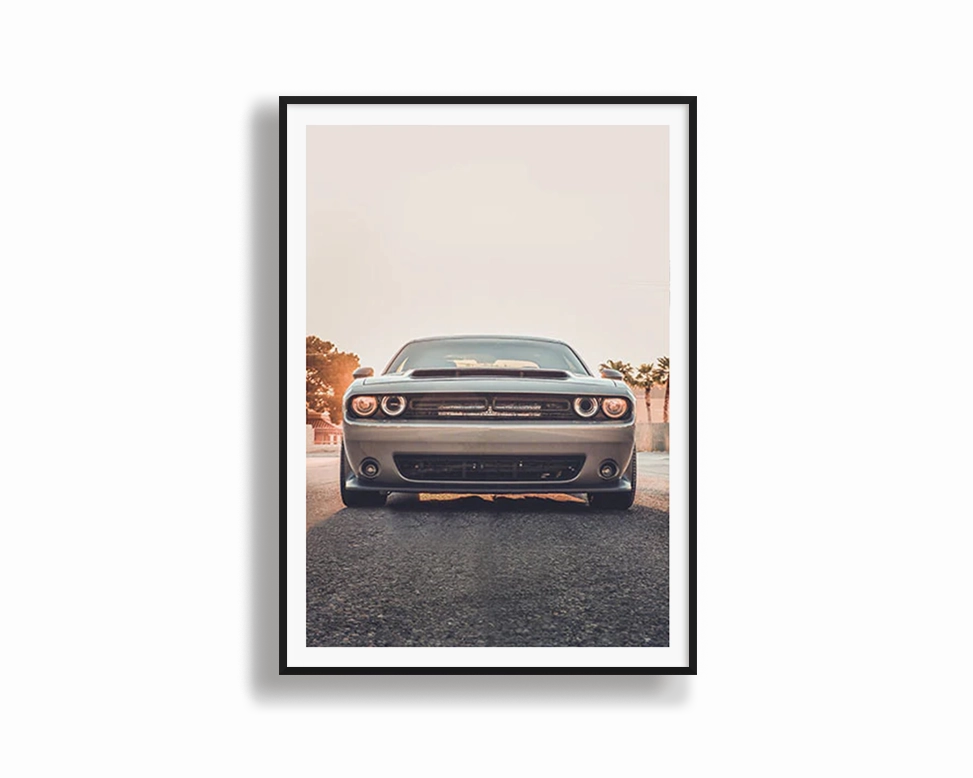 Dodge Challengermodern abstract painting decor