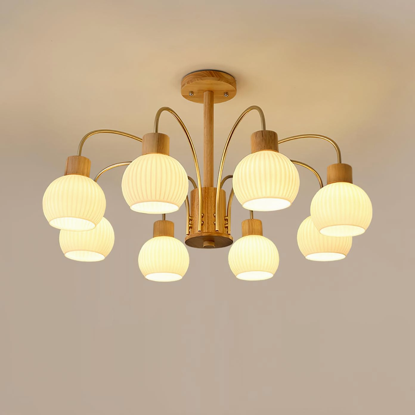 Donnelly Wooden Chandelier