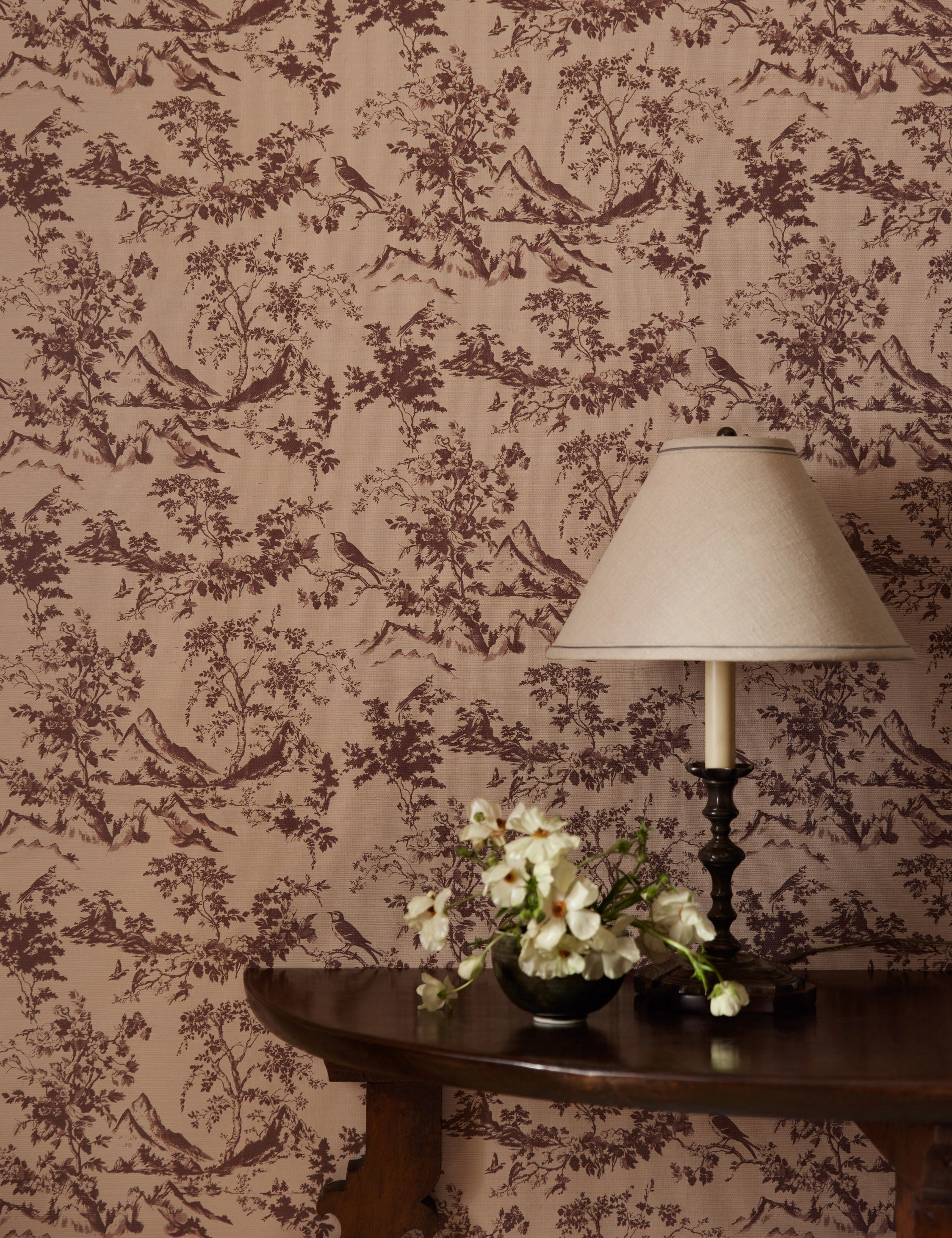 Dors Grasscloth Wallpaper by Jake Arnoldnordic style wall decor