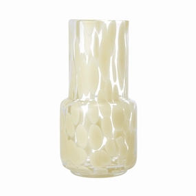 Dot Pattern Flower Vase M Beigenordic minimalist vase