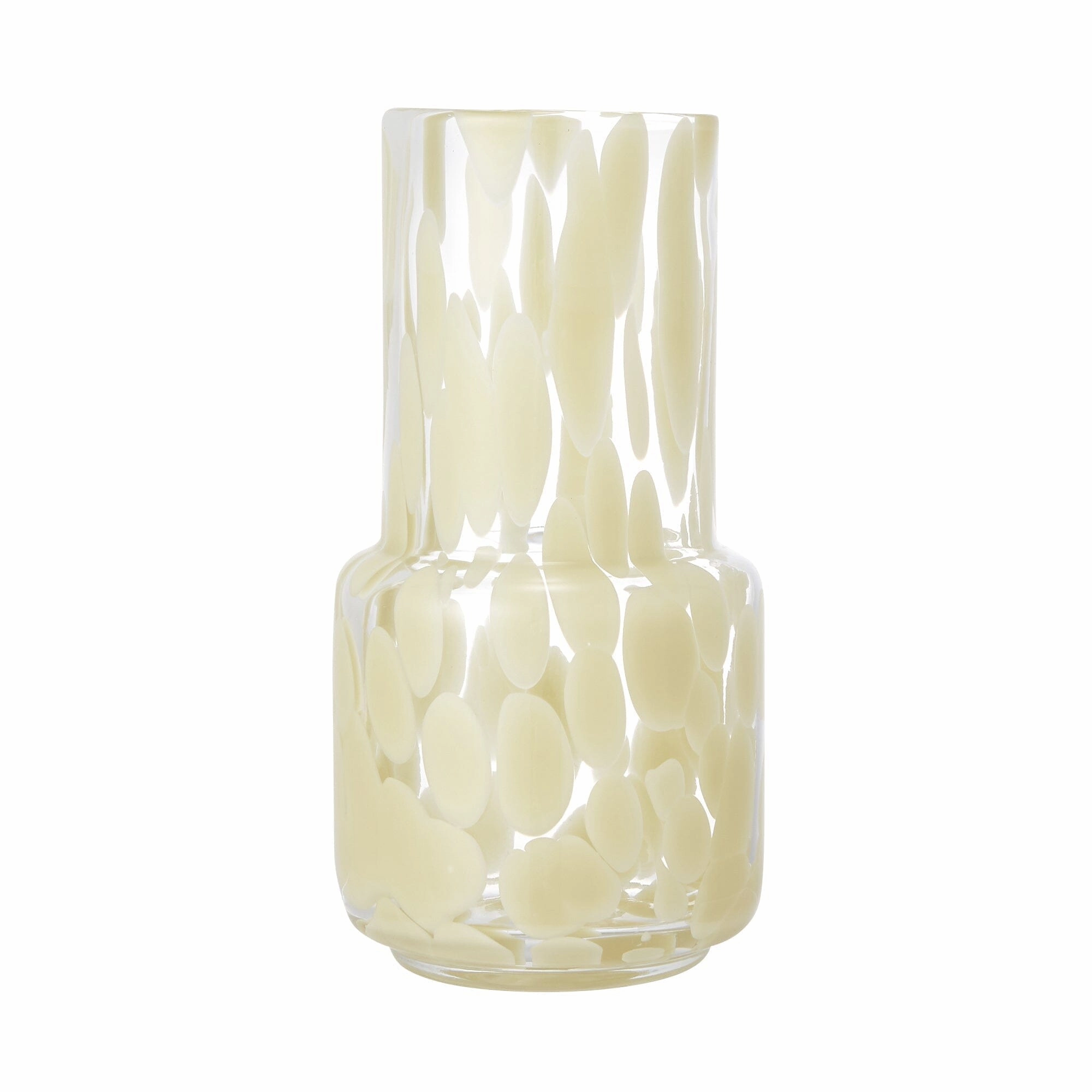 Dot Pattern Flower Vase M Beigenordic minimalist vase