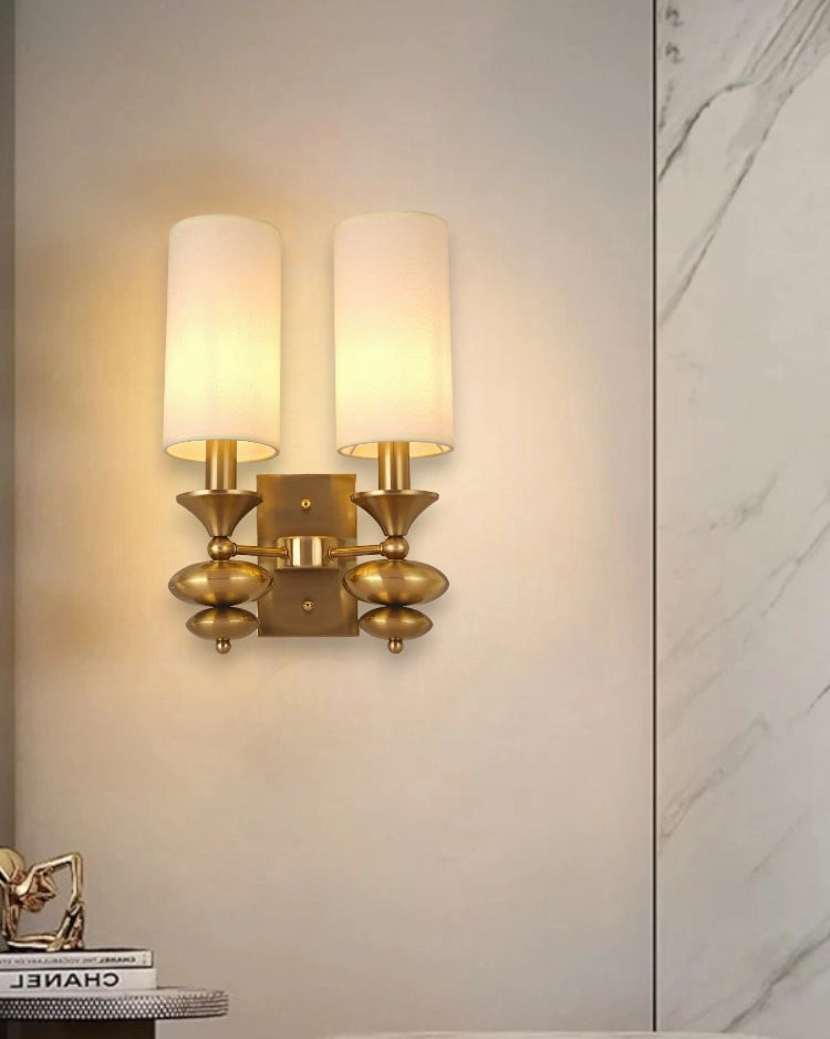 Double Head Royal Lumiere Wall Lamp - White