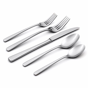 Doublet 20 Piece Flatware Seteco-friendly bamboo fiber tableware set 