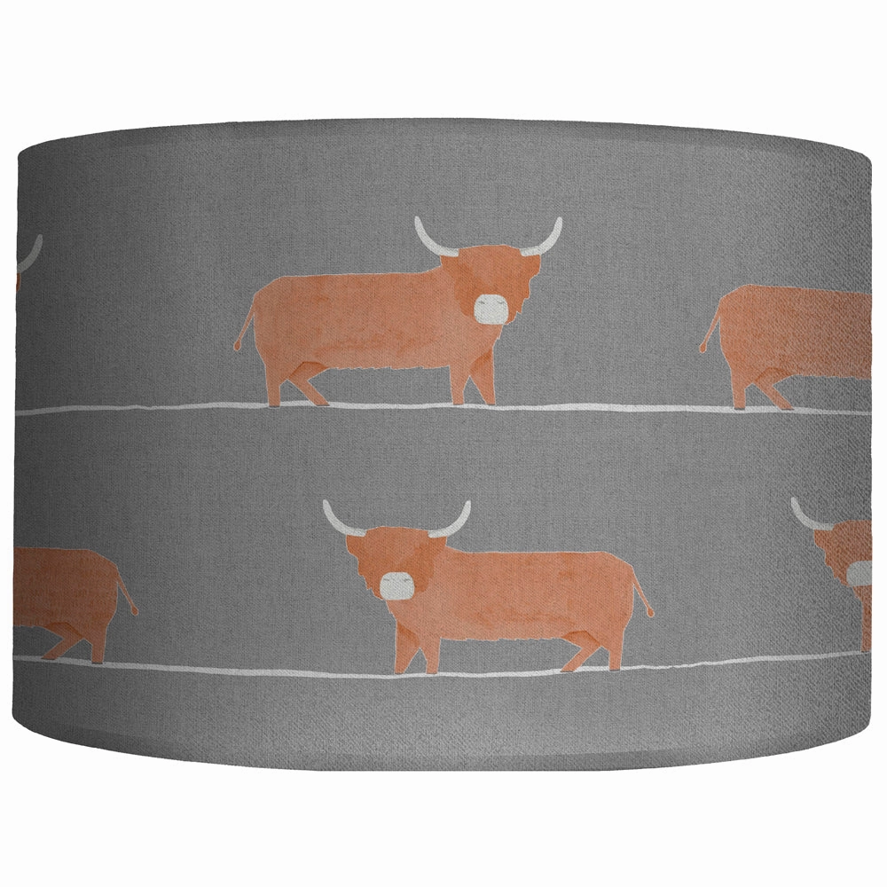 Dougal Eva Lamp Shade Granite