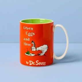 Dr. Seuss' Green Eggs and Ham Mugmodern kitchen decor ,kitchen dinner set ,dinnerware 