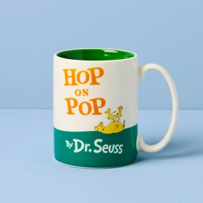 Dr. Seuss' Hop On Pop Mugmodern kitchen decor ,kitchen dinner set ,dinnerware 