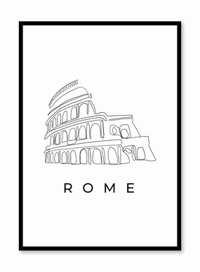 Dreaming of Rome, Posterpop culture themed posters