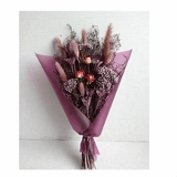 Dried Bouquet Harestail Medium Purplehome decor ,wall decor 
