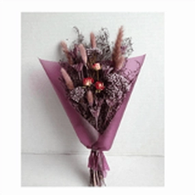 Dried Bouquet Harestail Medium Purplehome decor ,wall decor 