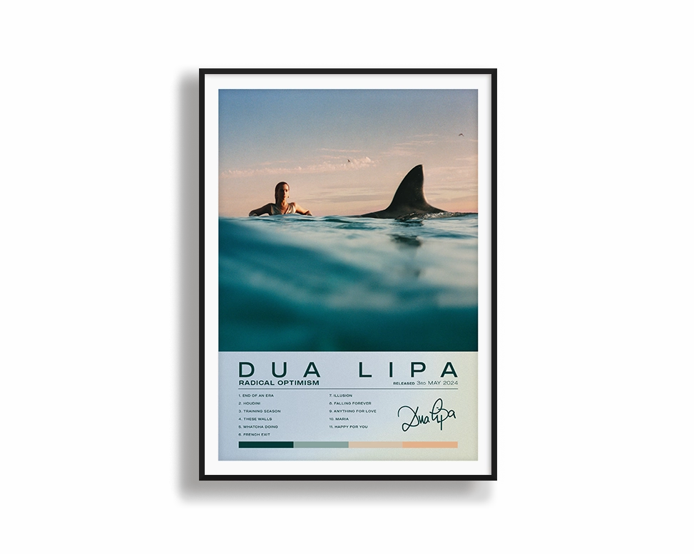 Dua Lipa Radical Optimism Album Artmodern abstract painting decor