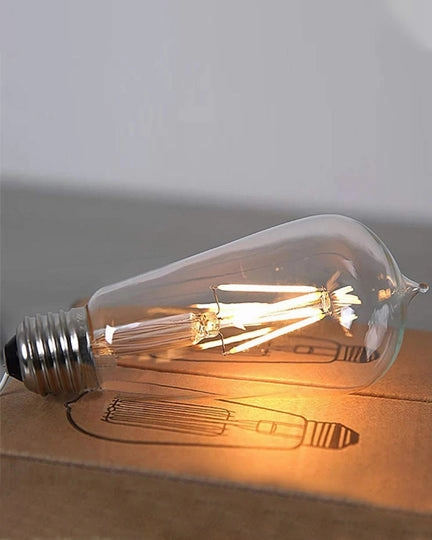 E27 Filament LED Bulb - Set Of 3