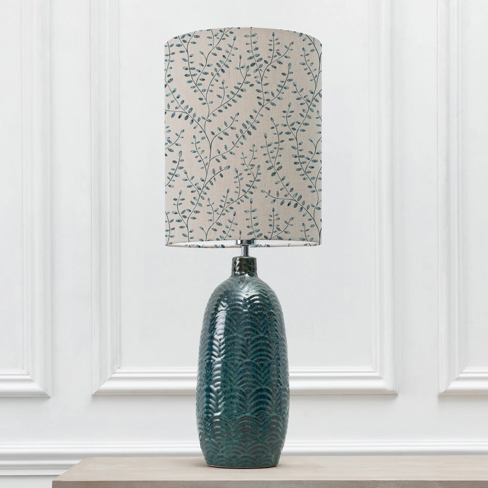 Eden Anna & Jadis Complete Table Lamp Aqua/Ocean