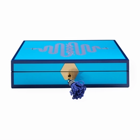 Eden Lacquer Jewelry Boxdecorative storage box ,stackable storage box 