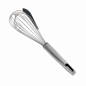 Egg Whisk With Silicone Scrapermodern kitchen decor ,kitchen dinner set ,dinnerware 