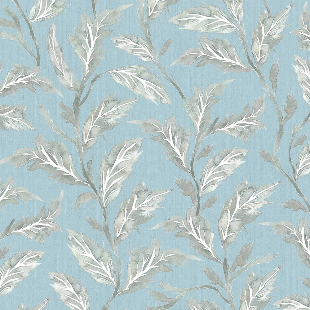 Eildon Printed Cotton Made to Measure Roman Blinds Bluebell