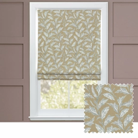 Eildon Printed Cotton Made to Measure Roman Blinds Mustardhome decor ,wall decor 