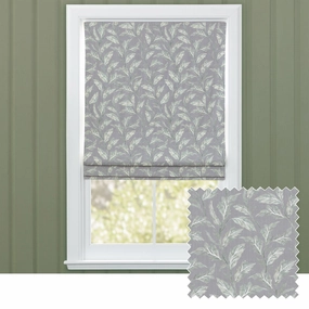 Eildon Printed Cotton Made to Measure Roman Blinds Stonebedding sets ,throw blankets 