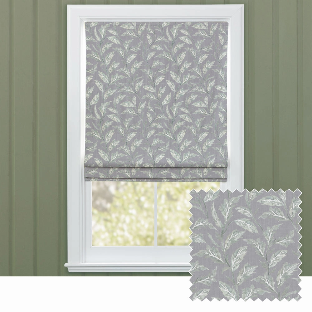 Eildon Printed Cotton Made to Measure Roman Blinds Stonebedding sets ,throw blankets 