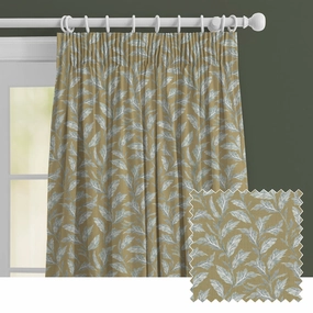 Eildon Printed Made to Measure Curtains Mustardhome decor ,wall decor 