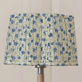 Elai Pleated Scalloped Lamp Shade Denimmodern home decor ,home decor for bedroom 
