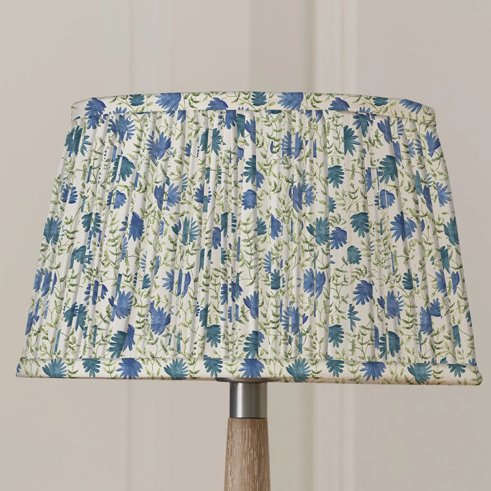 Elai Pleated Tapered Lamp Shade Denimmodern home decor ,home decor for bedroom 