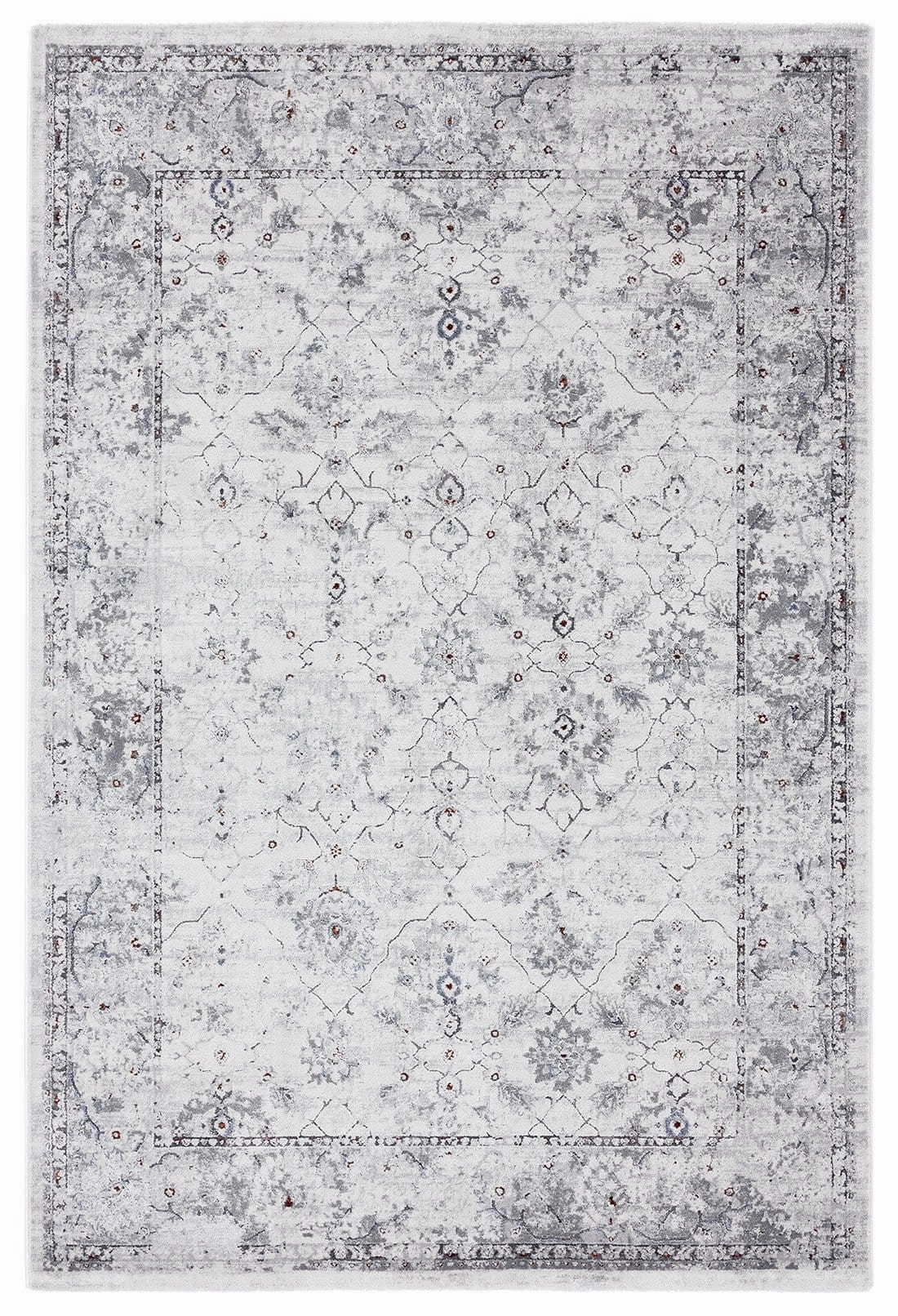 Elisha Grey and Blue Traditional Distressed Medallion Rug *NO RETURNS UNLESS FAULTYmodern color block patchwork rug