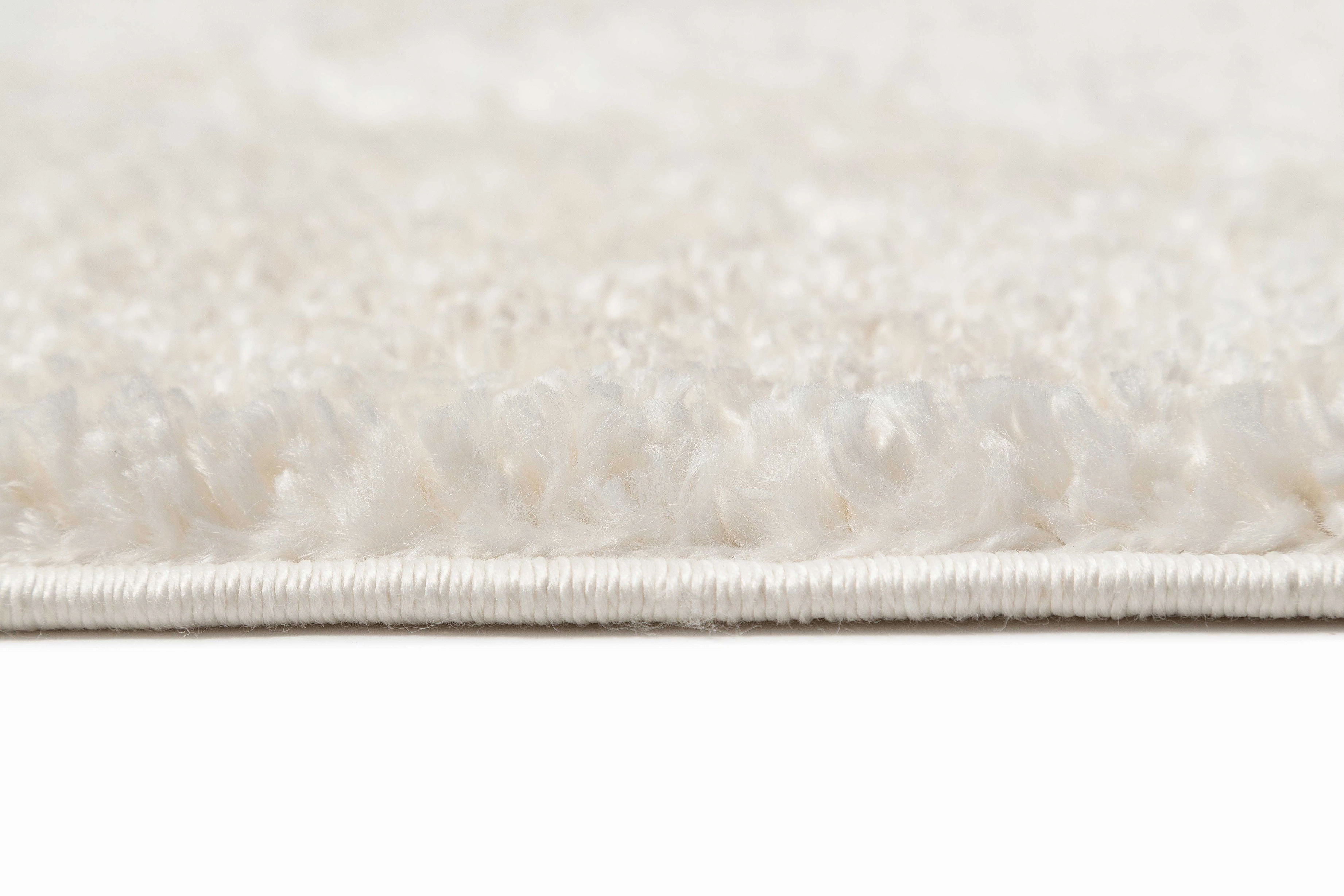 Elle Ivory Cream Diamond Tribal Textured Rug