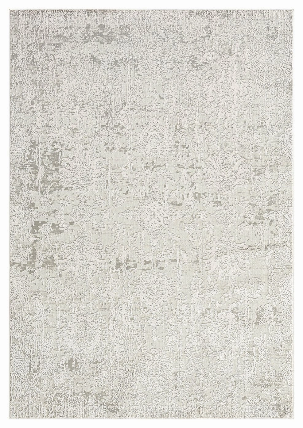 Ellery Grey Ivory Distressed Floral Rugmodern color block patchwork rug