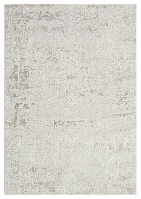 Ellery Grey Ivory Distressed Floral Rugmodern color block patchwork rug