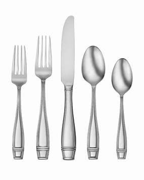 Ellis 42 Piece Flatware Seteco-friendly bamboo fiber tableware set 