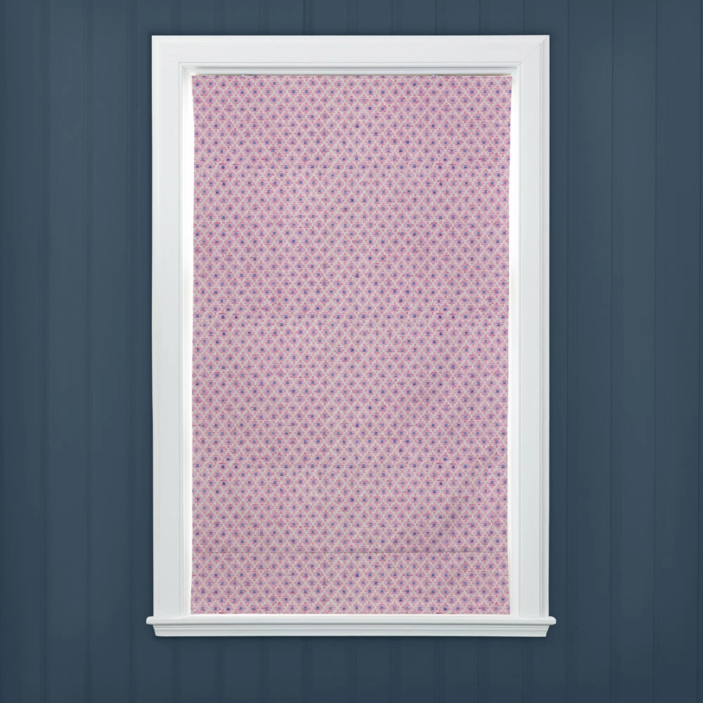 Elmore Woven Jacquard Made to Measure Roman Blinds Heather