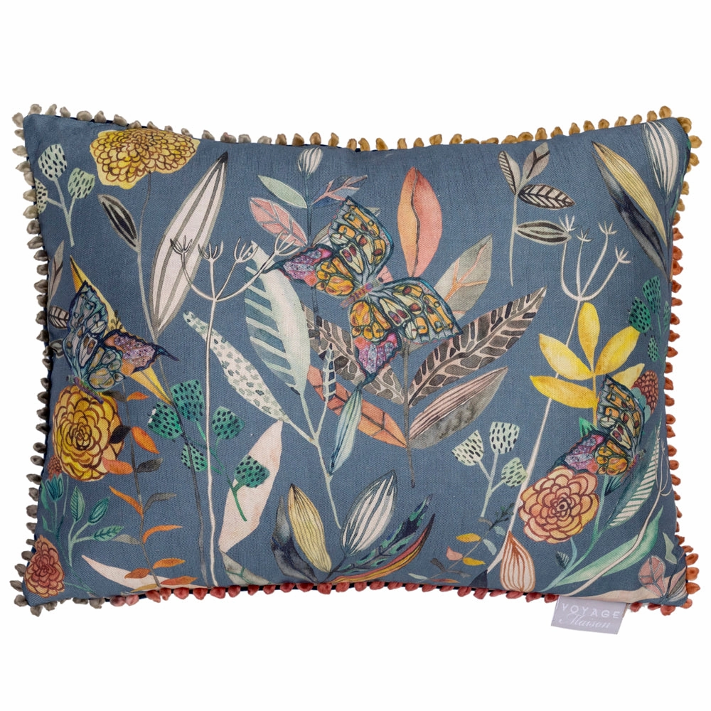 Elora Orchard Printed Feather Cushion Twilight