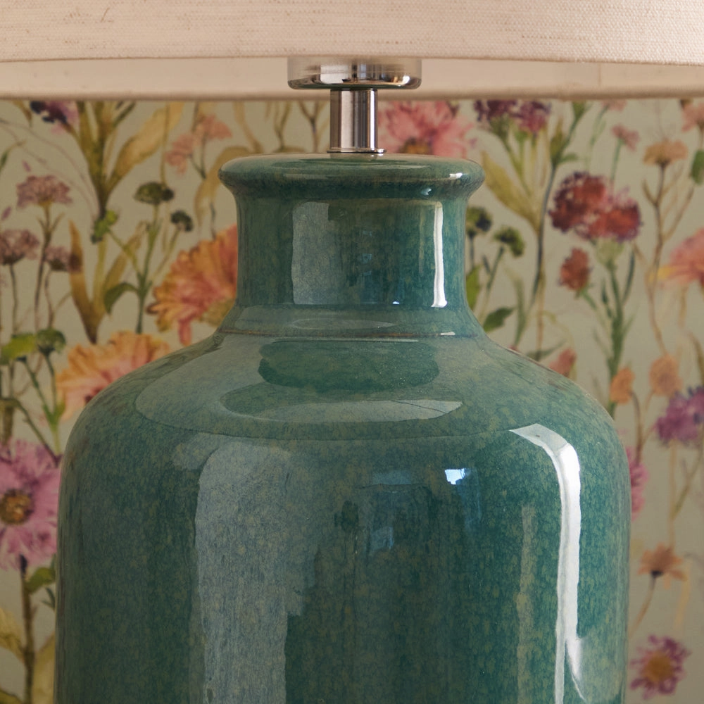 Elspeth Lamp Base Aqua