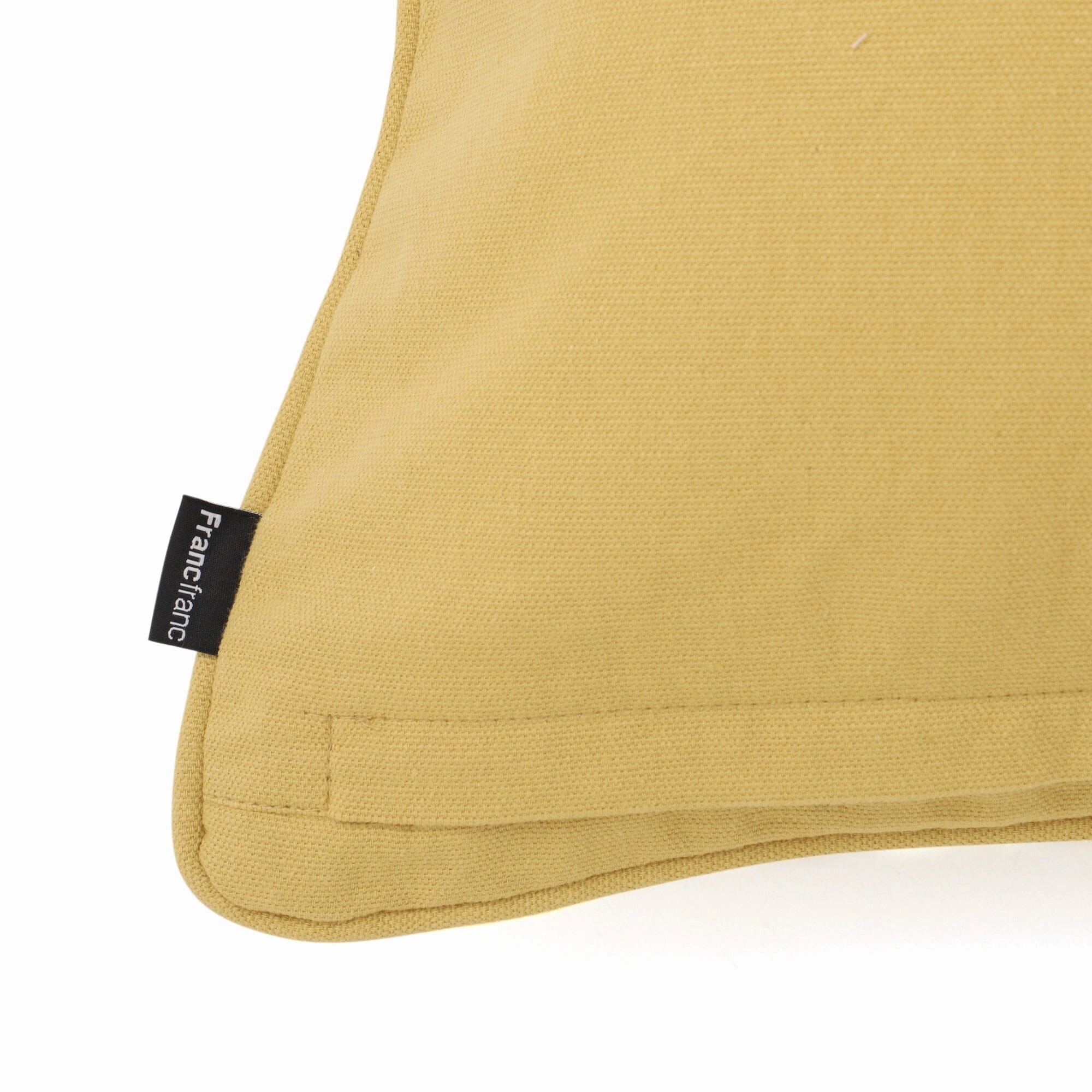 Emb Flower Cushion Cover 450 X 450 Yellow
