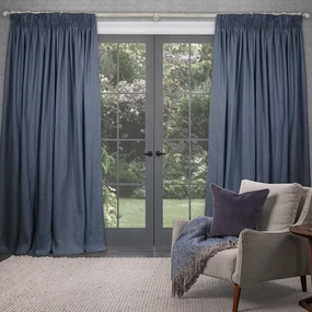 Emilio Woven Pencil Pleat Curtains Stormhome decor ,wall decor 
