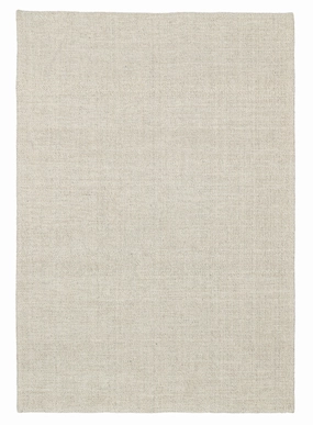 Eminah Cream Beige Handmade Wool Rugmodern color block patchwork rug