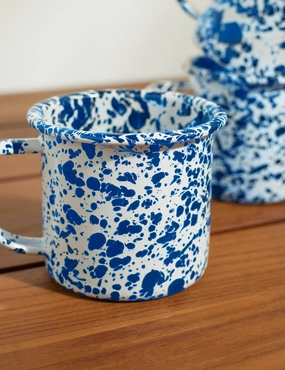 Enamelware Mug (Set of 4) by Crow Canyonhome decor ,wall decor 