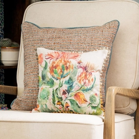 Enchanting Thistle Small Printed Feather Cushion Marigoldbedding sets ,throw blankets 