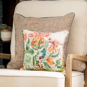 Enchanting Thistle Small Printed Feather Cushion Marigoldbedding sets ,throw blankets 