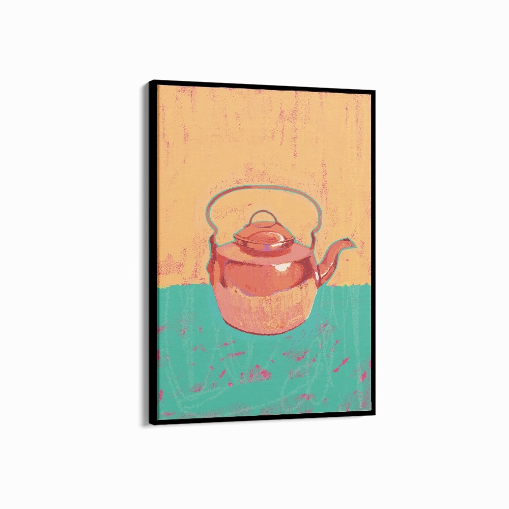 English Copper Teapot