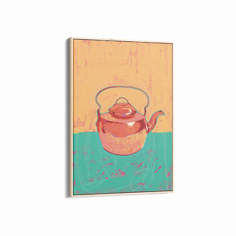 English Copper Teapot