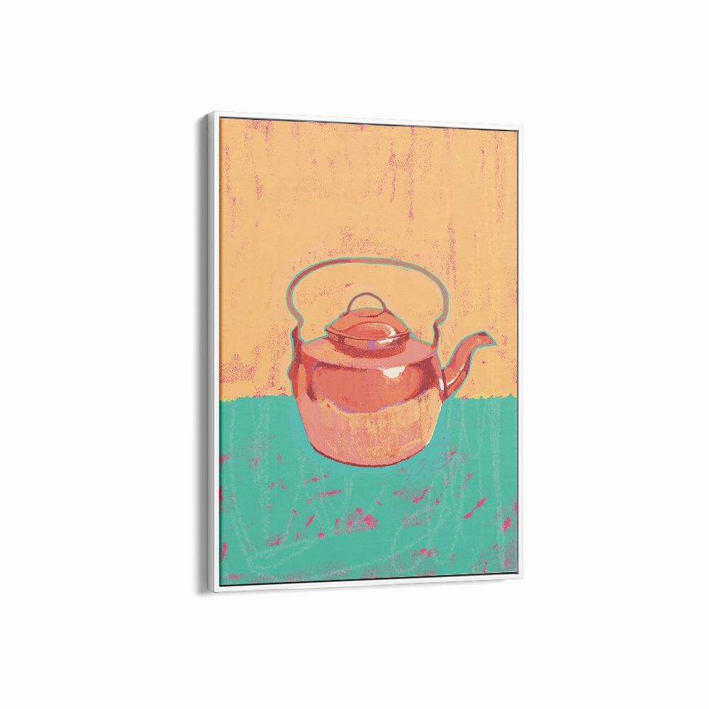 English Copper Teapot