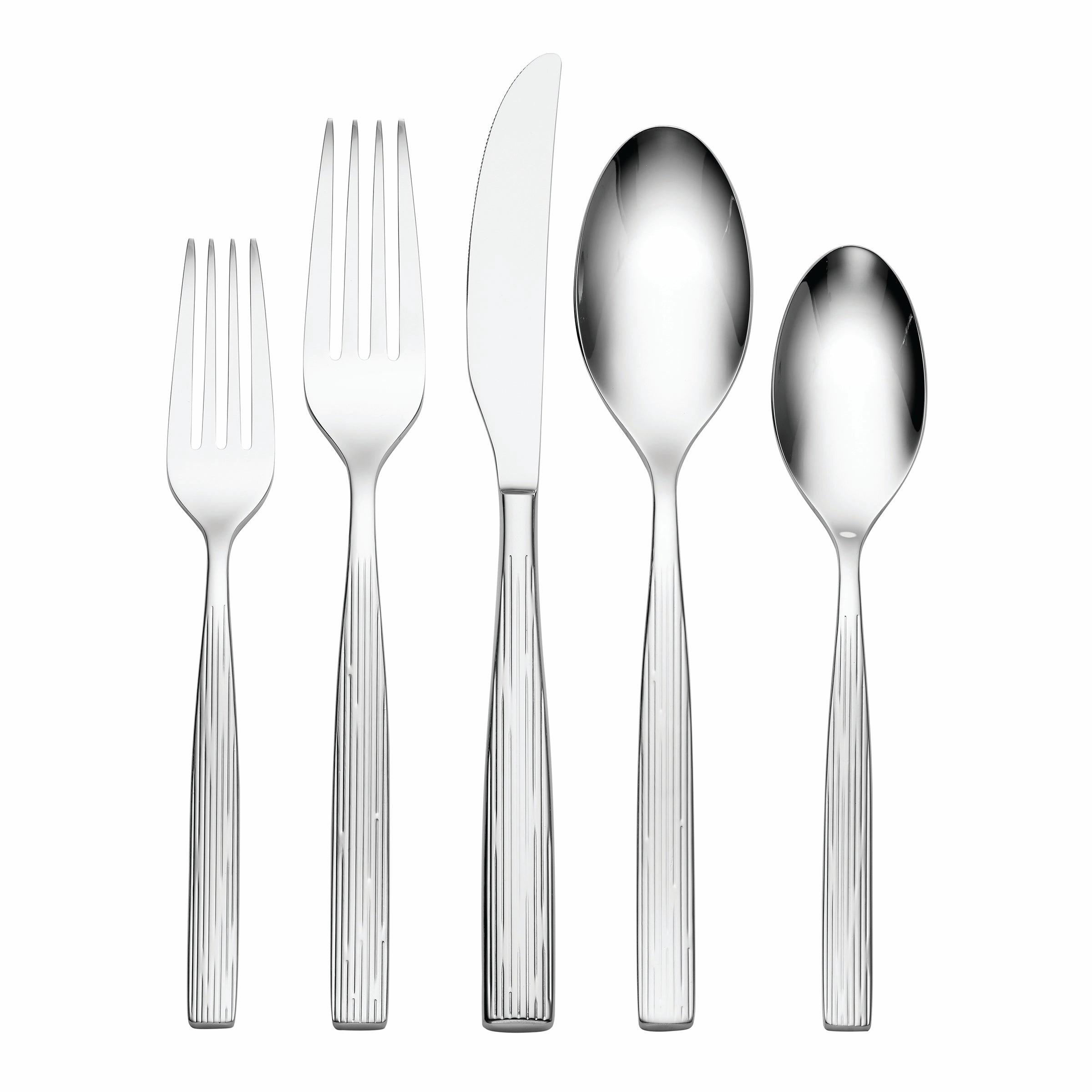 Ensley 20 Piece Flatware Seteco-friendly bamboo fiber tableware set 