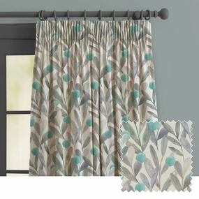 Enso Printed Made to Measure Curtains Aquabedding sets ,throw blankets 