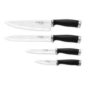 Epicure Black 4 Piece Soft Grip Cutlery Setmodern kitchen decor ,kitchen dinner set ,dinnerware 